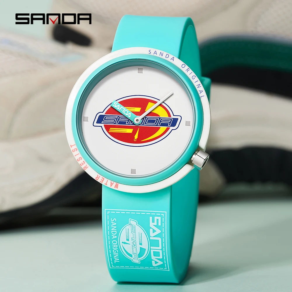 

Sanda 3202 Popular Electronic Watch Student Waterproof Cool Sports Fashion Trend Electronic Watch