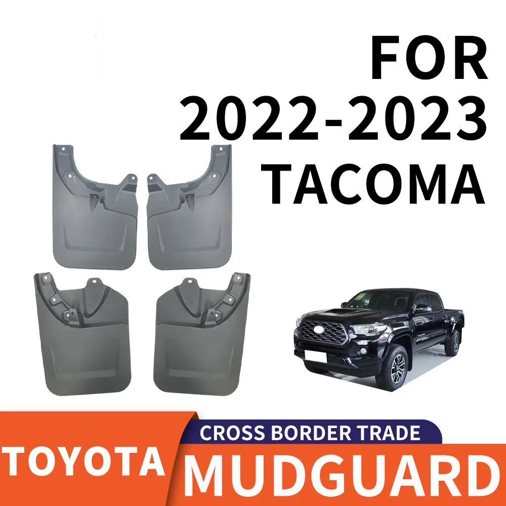 

For 2022-2023 TOYOTA TACOMA mudguard Mudflaps Front Rear Flares Splash Guards Cover Car Accessoie