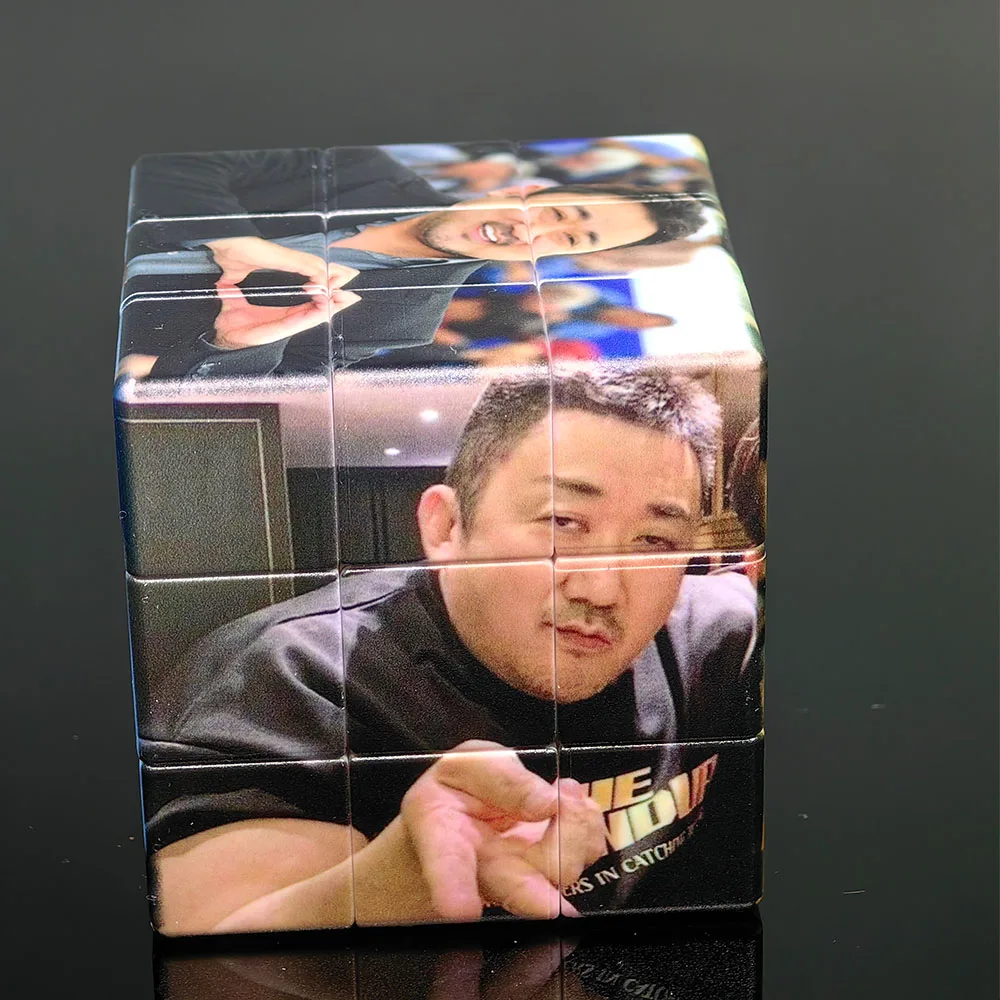 3x3 Professional Magic Cube UV Printing  Ma Dongxi 3x3x3 Speed Puzzle Kid's Fidget Toy Special Original Hungarian Cubo Magico