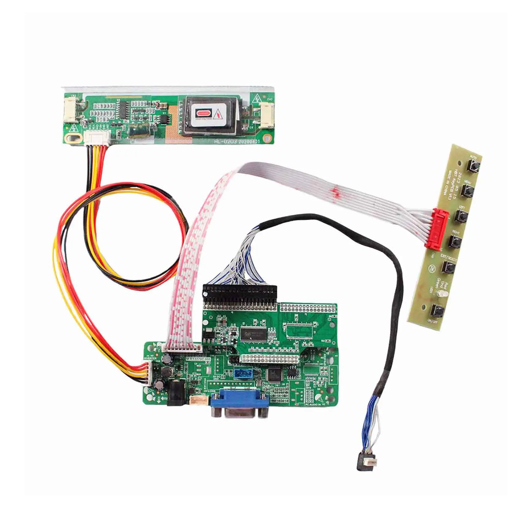 

VGA LCD Controller Board Compatible Work With 10.4inch 640x480 LTM10C209H LCD Screen