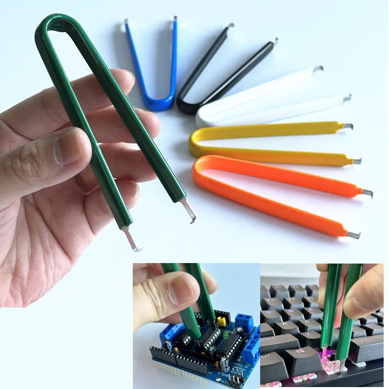 

U shape IC Puller Efficient Mechanical Keyboard Switch Remover Tool with Anti Static Protection