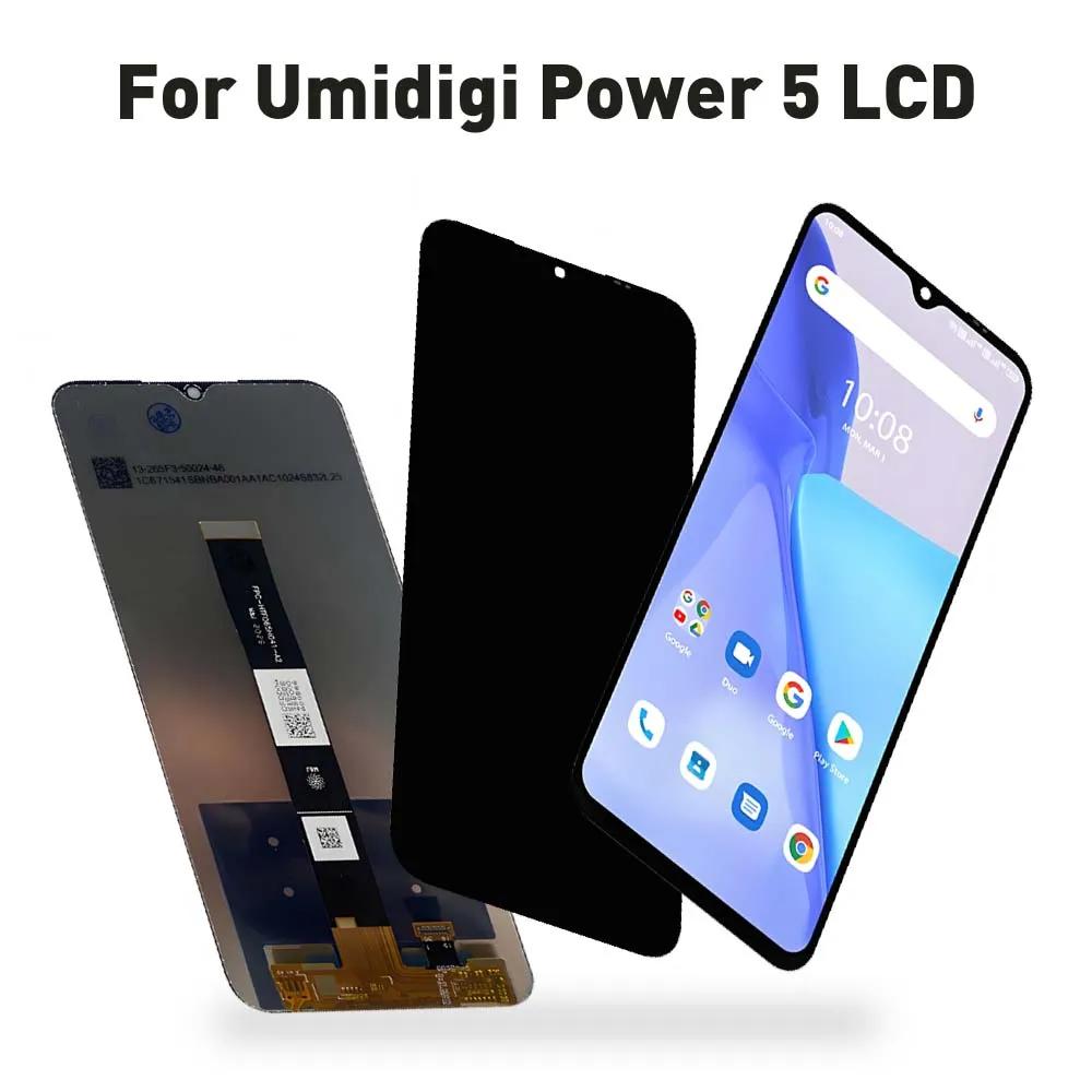 Высококачественный ЖК-дисплей 6,53 дюйма для Umidigi Power 5 5S, сенсорный экран, дигитайзер, комплект для замены ЖК-дисплея Umidigi Power5 5S