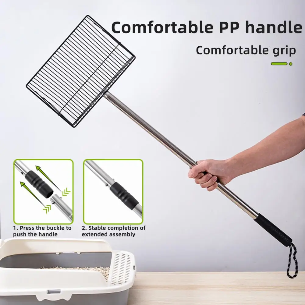 Lightweight Chicken Shovel Chicken Poop S Er 4-in-1 Poultry Litter S with Handle Multifunctional Chicken Shovel Pet Litter