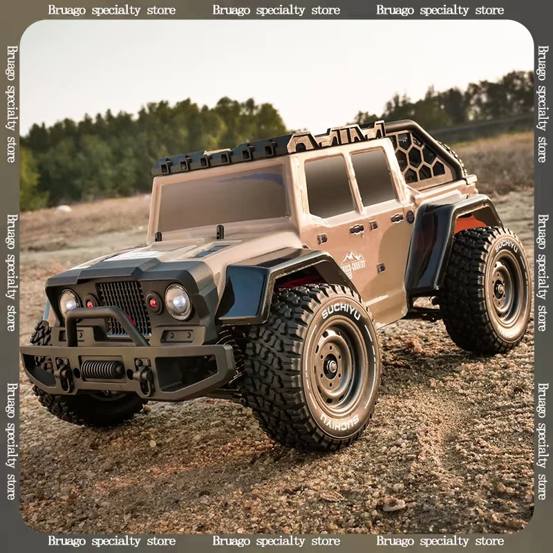 SCY 16104 1:16 유니버설 스케일 4륜 구동 브러시리스 RC카 무선 조종 고속 오프로드 차량 소년용 델린 퀵 드라이브