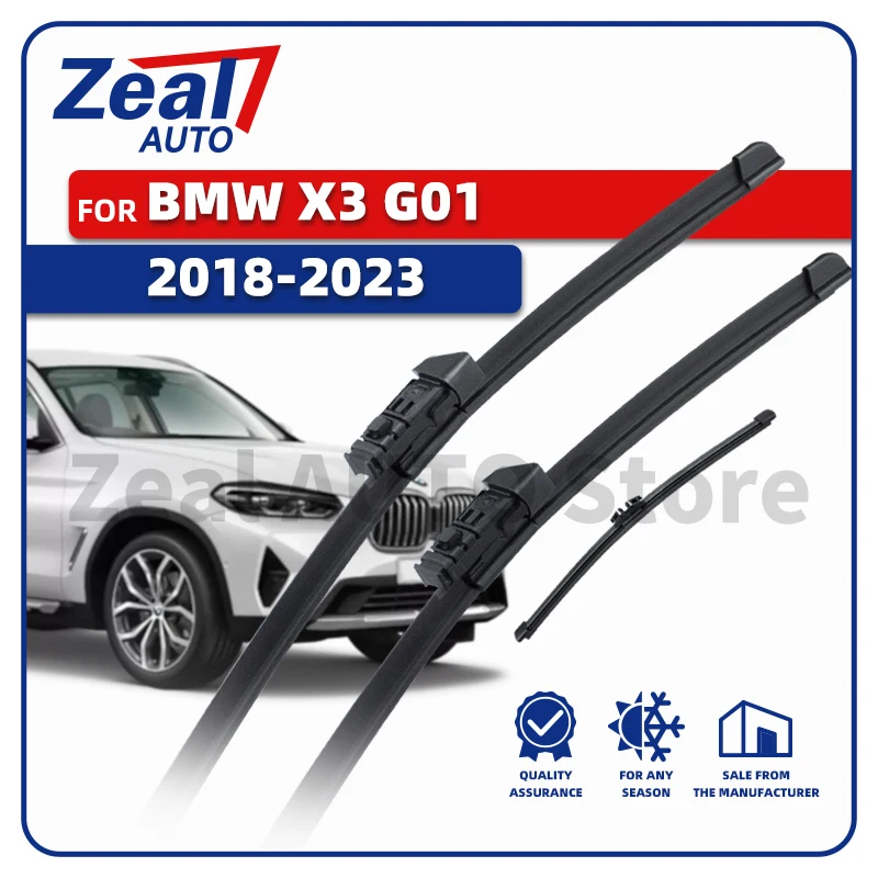 LHD Vorne Hinten Wischer Klingen Für BMW X3 X3M G01 F97 G08 2018-2023 MSport Windschutzscheibe Windscree xDrive Pinsel Zubehör 26 "20" 11"