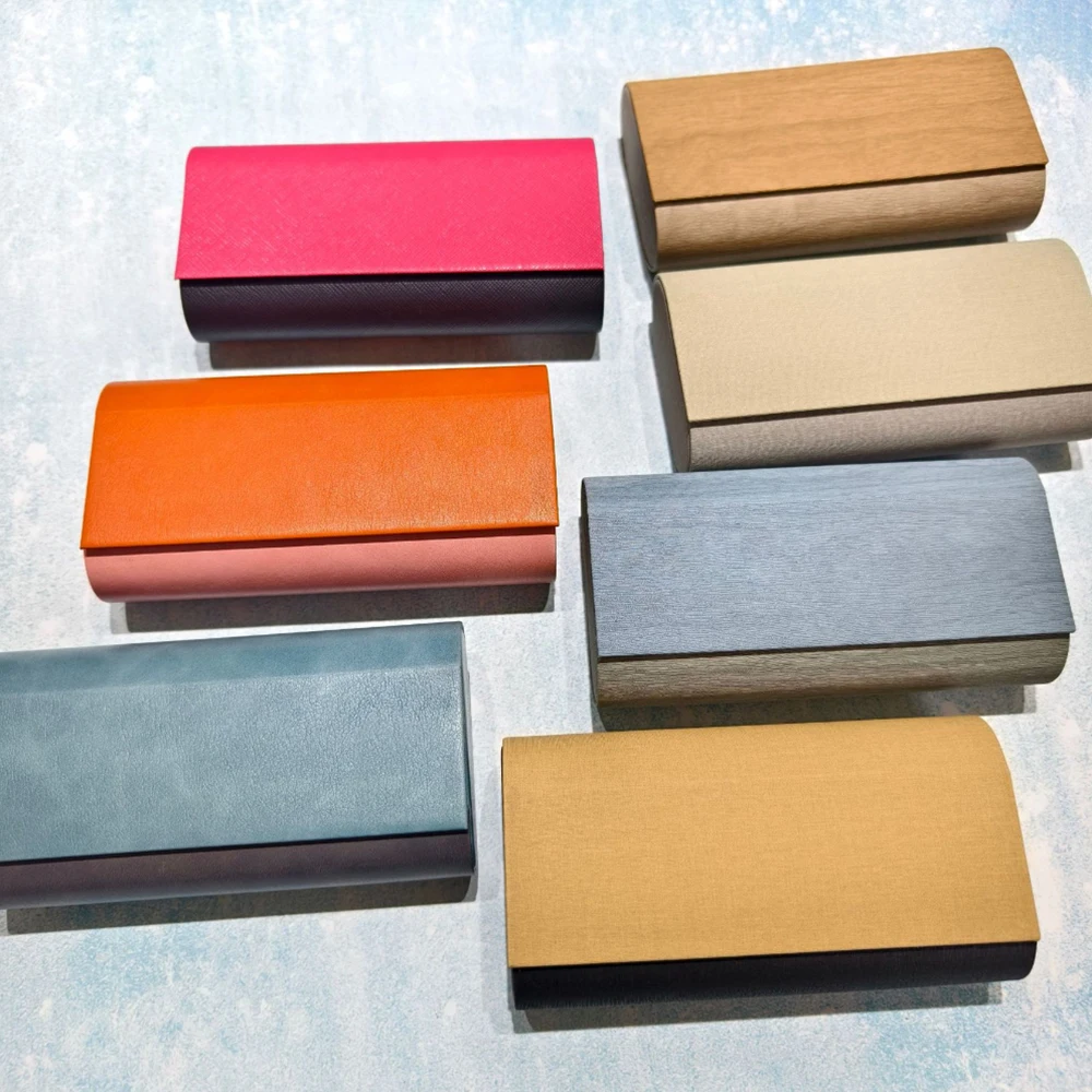 Double Layer Eyeglasses Case Double-Layer Waterproof Eyeglasses Case Scratch Resistant Glasses Case Waterproof For Travel Office