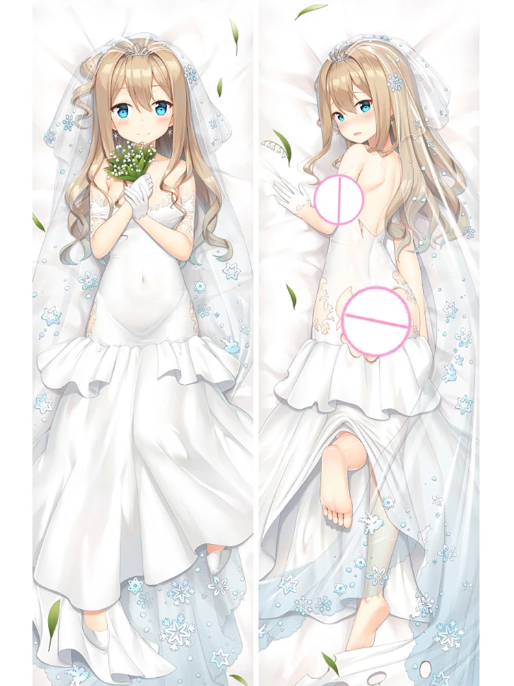 

Dakimakura Anime Pillow Cover Suomi Double Sided Print 2Way Cushion Bedding Gifts