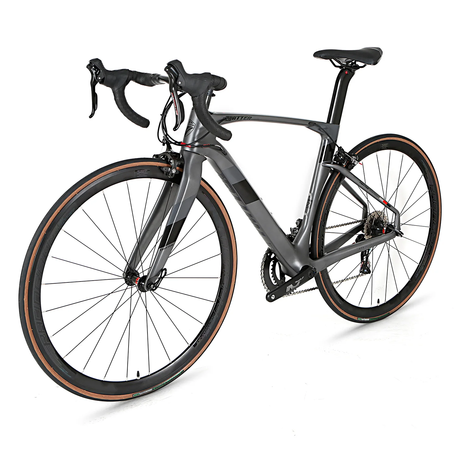 TWITTER 700C Full Carbon 22 Speed Disc Brake Carbon Fiber Frame Road Bike