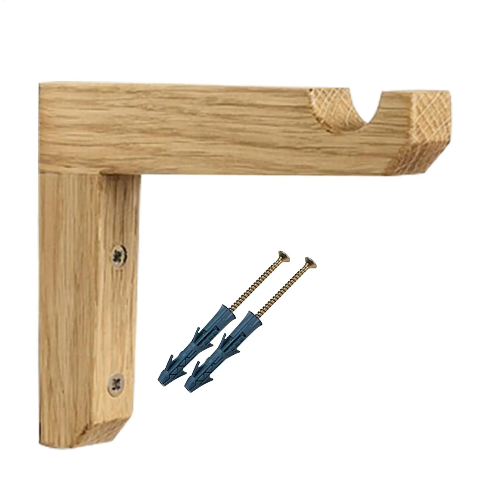 Wooden Wall Plant Hooks L-shaped Garden Plant Wall Hangers Flower Pot Stands Wind Chime Hanger Lanterns Rack For Home Patios