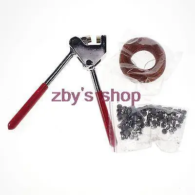 

(1) Плоскогубцы для свинцового уплотнения с ручкой, 35 м/рулон, уплотнительная проволока, две лошадки, медь/100 шт., 8*4 мм, защитное электрическое уплотнение для свинца