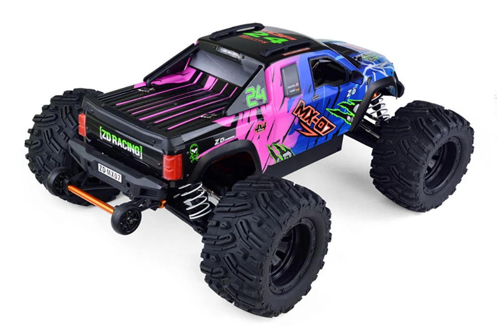 ZD Racing MX-07 4x4 RC Monster Truck 1/7 Electric Remote Control