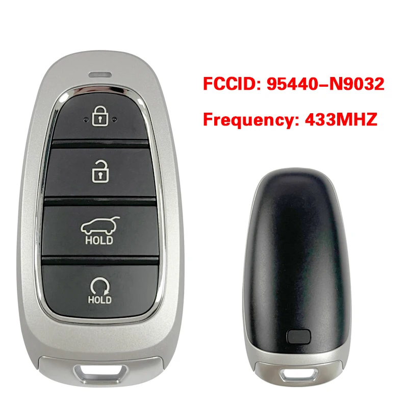 

CN020244 Aftermarket Smart Key Fob For Hyundai Tucson 2022 Remote Control 4 Buttons 433MHz Part numner 95440-N9032