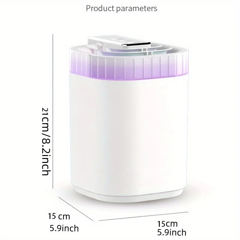 เครื่องทําความชื้นแบบจังหวะเงียบ, บ้าน 3L ความจุขนาดใหญ่สามพวยหมอกหนาปิดเสียงเครื่องทําความชื้นในห้องนอนสํานักงาน