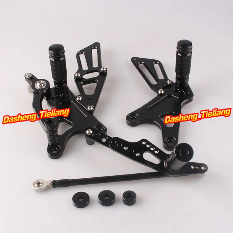 

Motorcycle Adjustable Shift Brake Rear Set Footpegs Foot Rest Peg For Yamaha YZF R1 2009-2011 Spare Parts