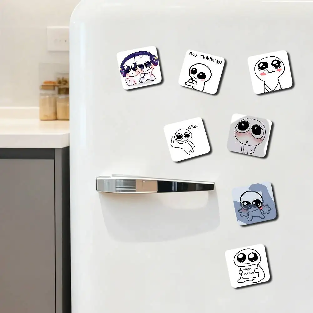 T-b-h C-Creature Autism Meme Refrigerator Magnets Cute Cartoon Magnetic Personality Decorations Creative Gifts view 5