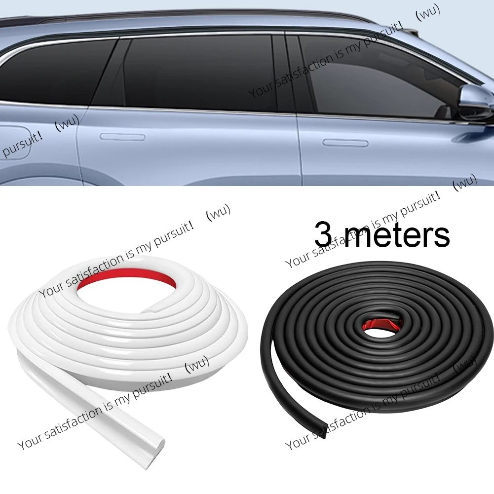 

3/6M Camper Van Rutter Rain Guard Drip Stop 1/2 "Высота Drip Rail ПВХ Дождевая полоса Крыша J-образной формы Дождевая желоба Rv Аксессуары для кемпера