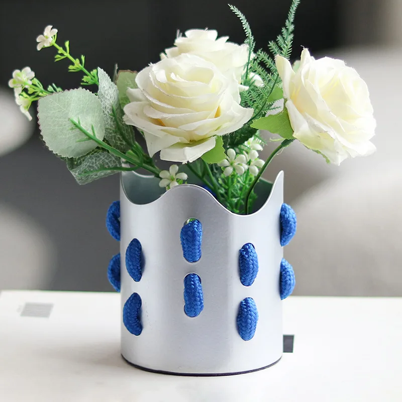 

Простая художественная ваза, цветочная композиция, сушеные цветы, креативная цветочная посуда, B & B, гостиная, столовая, столешница, абстрактная мягкая