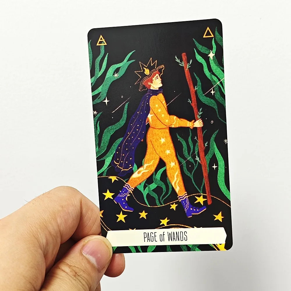 78 tarjetas de Tarot del zodiaco, 10,3x6cm, trae nosotros el mundo de la astrología de las historias, adivinidades y personajes antiguos de las