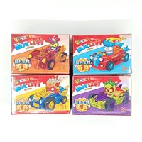 1pcs Superzings Series 1 Blind Box Toy Include 1pcs Super Zings Figure and 1pcs Superzings Car Boys Best Christmas Birthday Gift