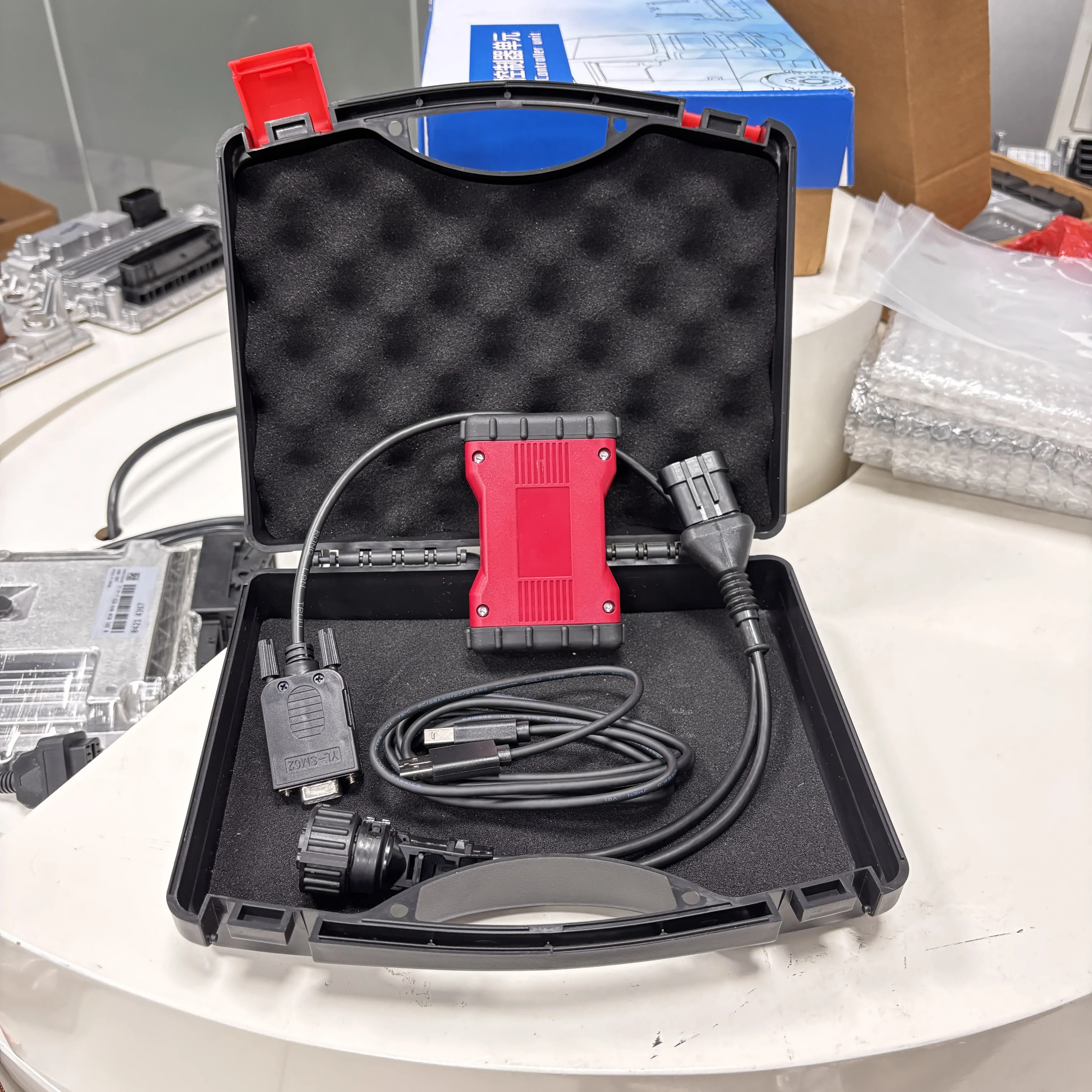 For Linde Klift Diagnostic Tools Canbox Doctor Pathfinder Software Linde LSG Truck Integrated Comprehensive Diagnostic Scanner