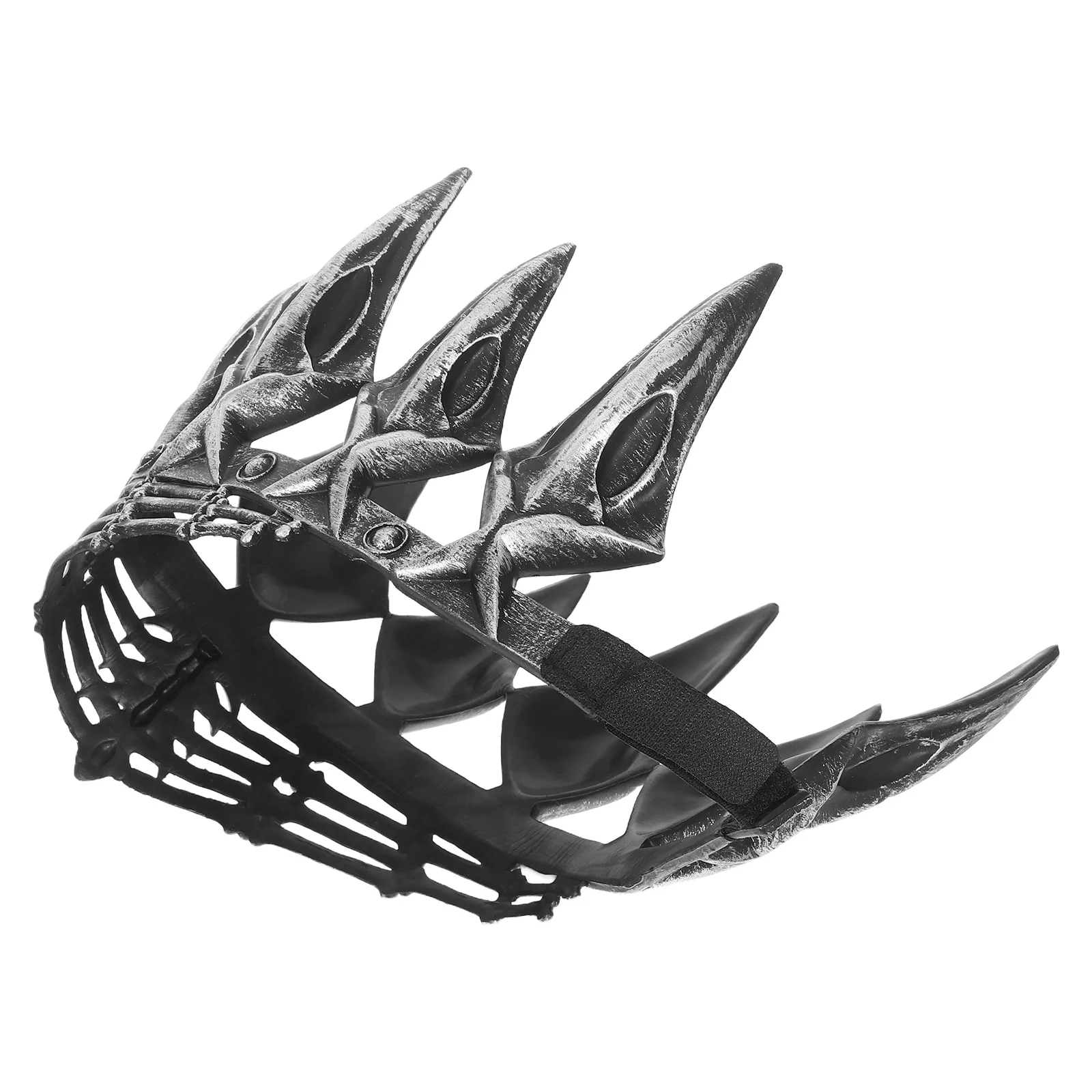 تاج تنكري للحفلات القوطية للرجال والنساء، غطاء رأس فاخر للهالوين والحفلات الراقصة، إكسسوار أنيق للبالغين، هدية مجوهرات