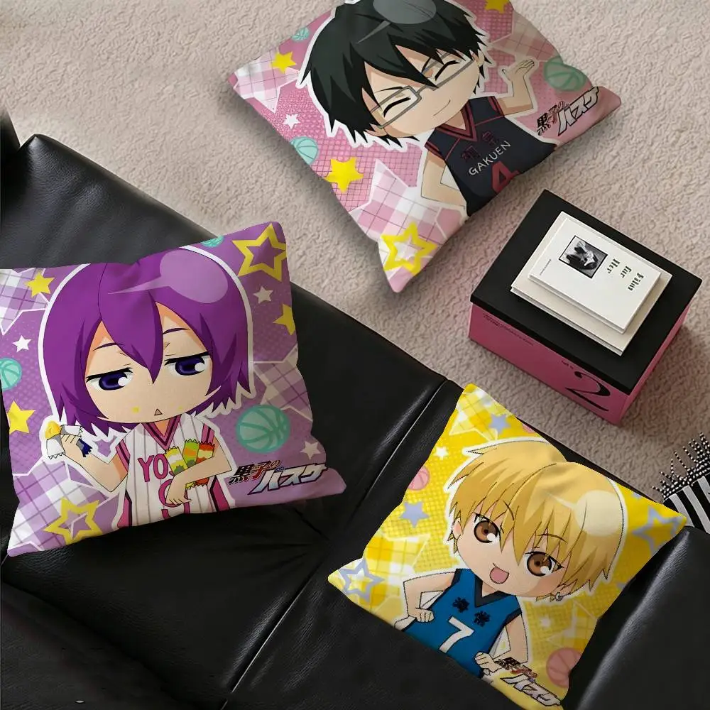 Kuroko No Basket 45*45cm Cushion Cover Pillow Cover Decor Pillowcase Home Pillowcase for Couch Pillow