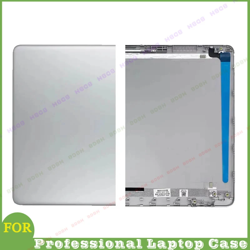 BDBH New Laptop LCD Back Cover/Front Bezel/Hinges/Rear Lid  Silver Black For HP 250 255 G8 15-DW 15S-DU 15S-DY 15S-DR TPN-C139