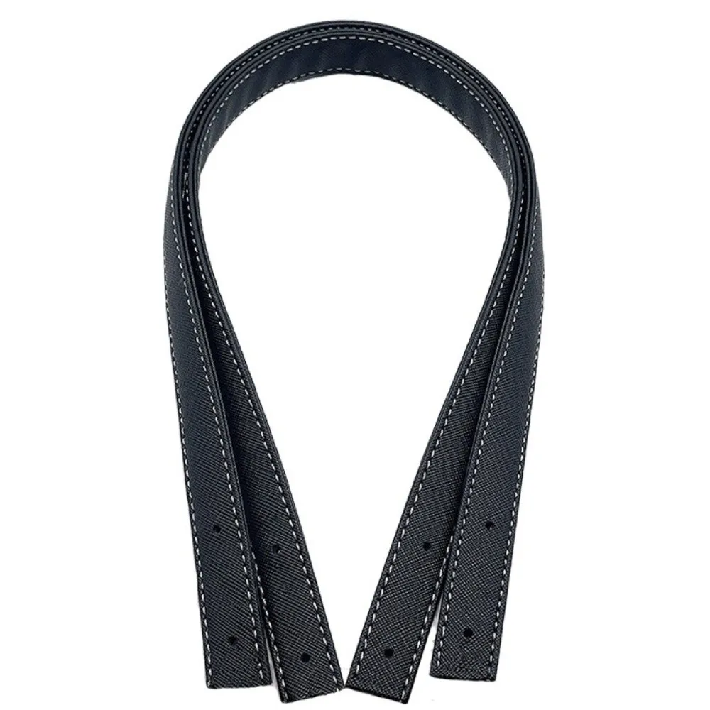 Durable 2pcs Bag Straps PU Leather 60cm Length Shoulder Bag Strap Detachable Replacement DIY Bag Straps DIY Projects