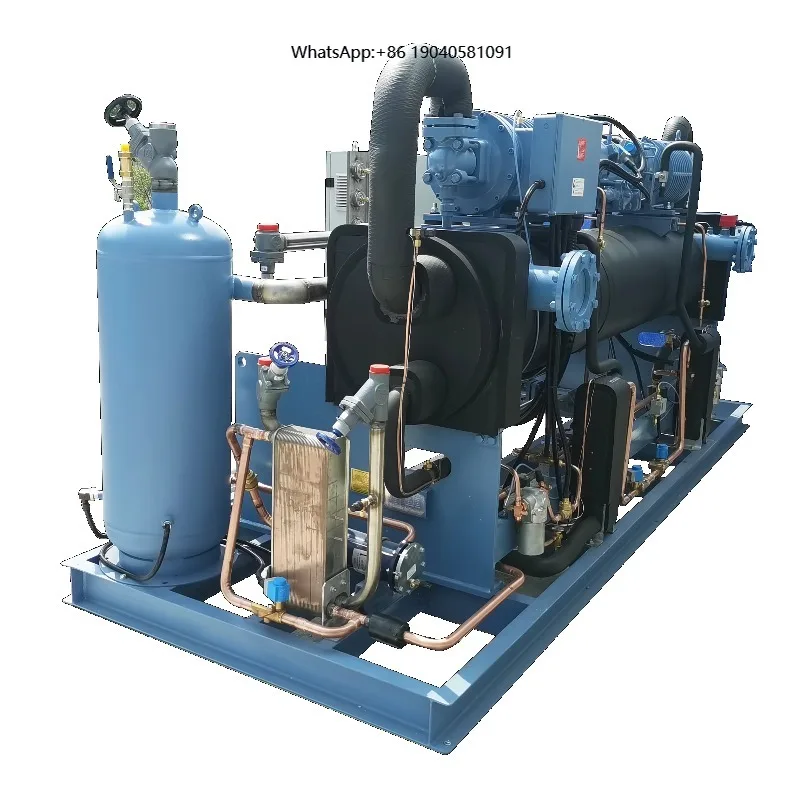 Commercial Triple Compressor Refrigeration Condensing Unit for Cold Storage Rooms and Projects