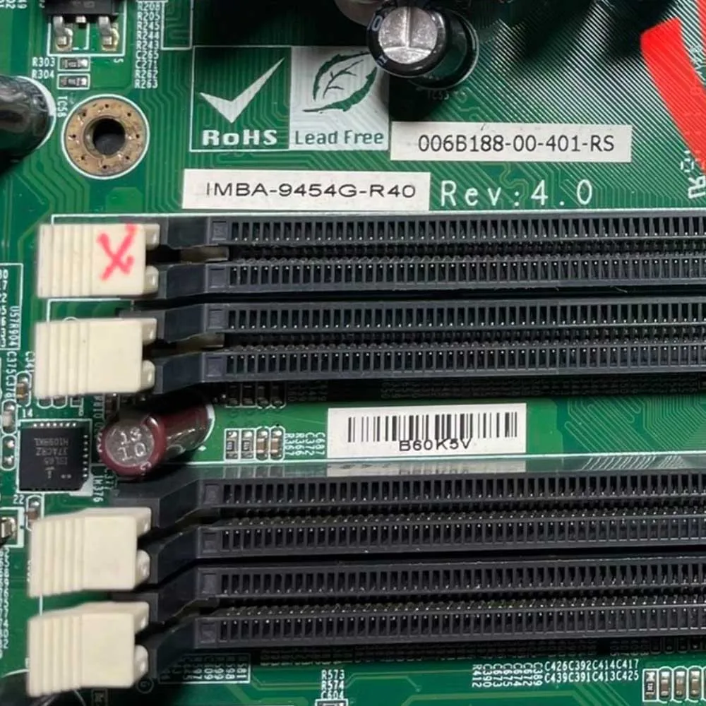 للوحة الأم للتحكم الصناعي IEI ثنائية المنفذ IMBA-9454G-R40