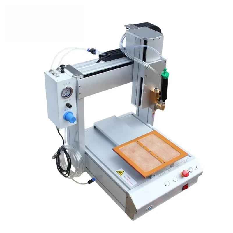 High-precision Three-axis Fully Automatic Desktop CNC Needle-type Polyurethane Silicone AB Hot Melt Adhesive Dispensing Machine