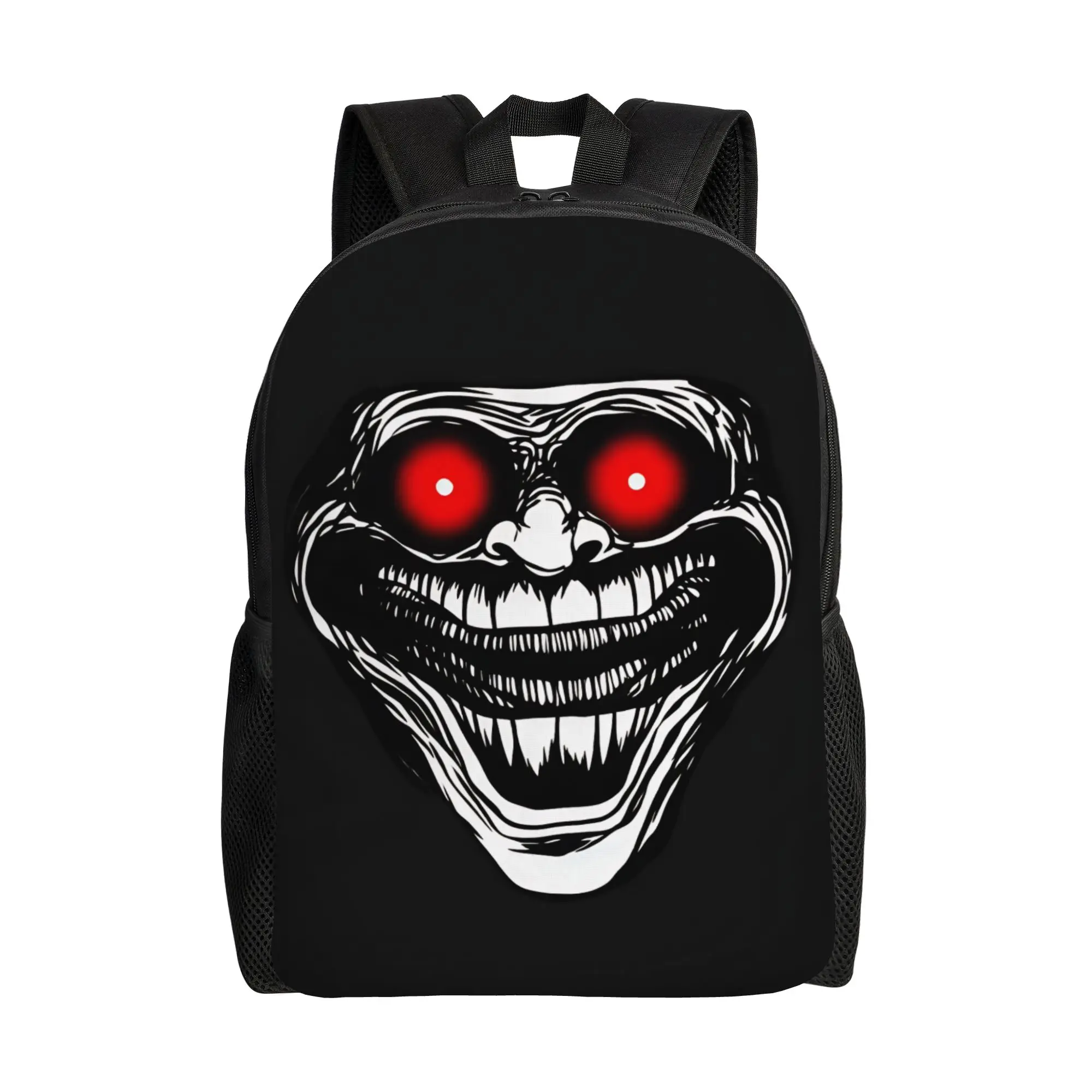 Funny Trollfaces Meme Backpack  Workout Backpacks Female Style School Bags Designer Lightweight Rucksack