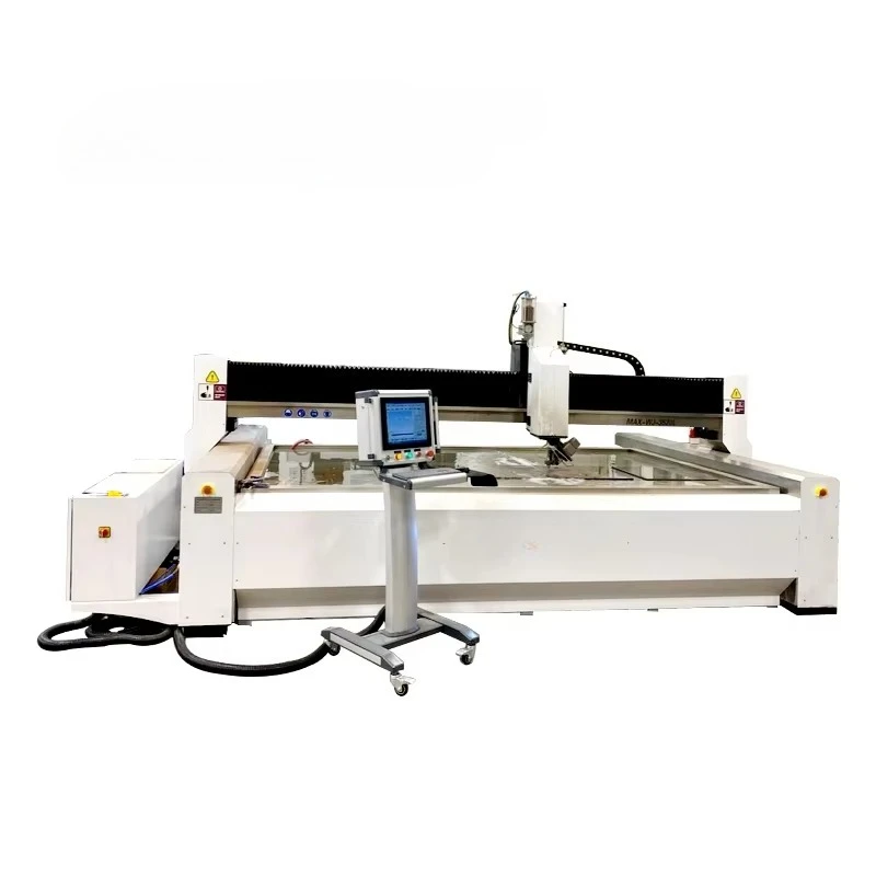 Accurl 5 Axis Portable Waterjet Cutting Machine 1500x3000mm Automatic Industrial Metal Cutter New Motor Competitive Price