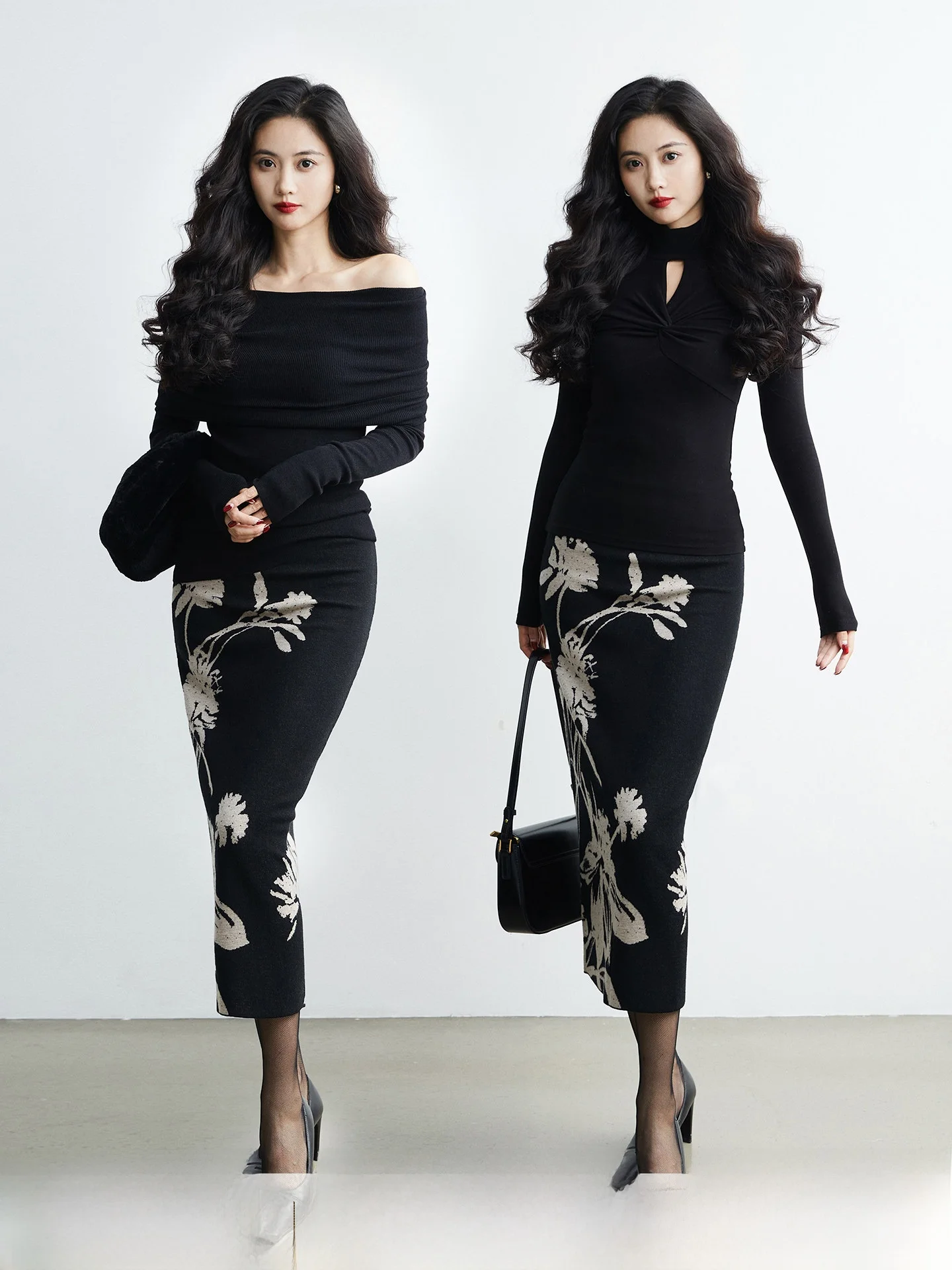 

Женская шерстяная вязаная юбка TAIYANG OFFICE с высокой талией, приталенная, средней длины, для повседневной носки и работы, из смесового полиэстера