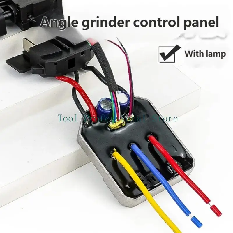 57QF Professional 36V 42V Motor Control With LED Indicators For Angles Grinders Power Tool And DIY Projects