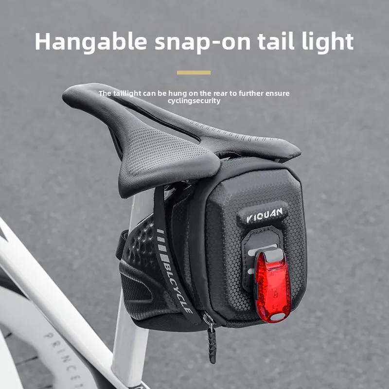 

Bicycle Tail Bag Saddle Bag MTB Road Bike Waterproof EVA Hard Shell Road Bike Rear Bag Cycling Tool Holder Bag Bike Accessories