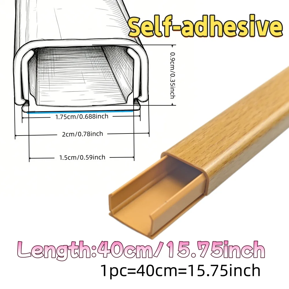 4/2/1pcs Wire Organizer Cord Cord Organizer Cable Management Kit Cord CoverWire Cord Hider Covers for Wires on Wall