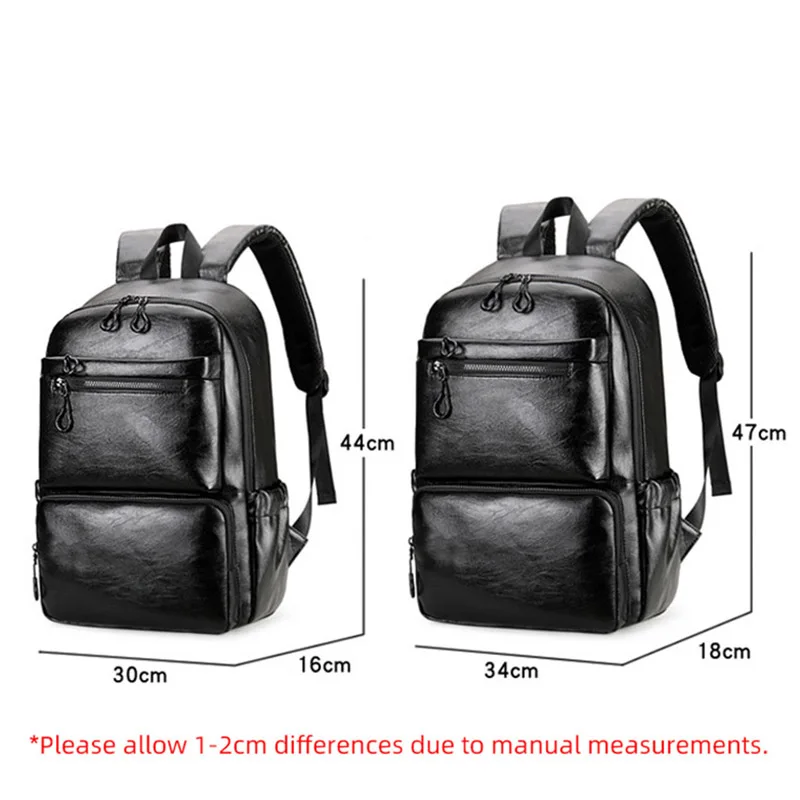 PU Gym Fitness Travel Backpack Large Men Women Business Trip Outdoor Sports Training Bag College Student Schoolbag Duffel Pack