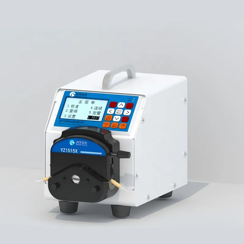 LM60A Peristaltikpumpe 3/6 Rollenoptionen für Probenahmeinstrumente in Wasserqualität