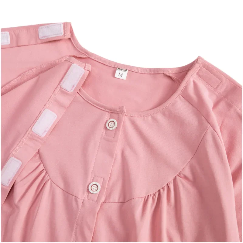 Abiti ospedalieri facili da indossare Abiti da allattamento Abiti da riabilitazione a maniche corte per pazienti da ictus Abiti per pazienti con frattura