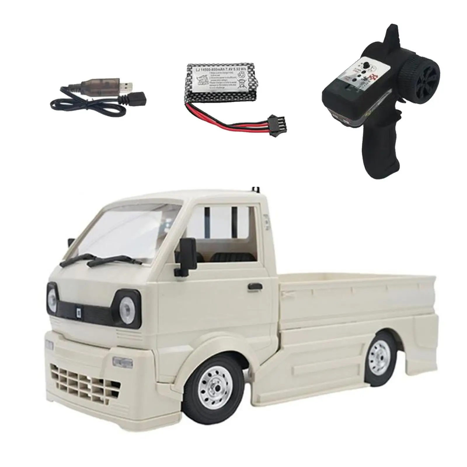 

D12 Drift Pickup Truck 1/10 Throttle Steering Control Drift Truck Crawler