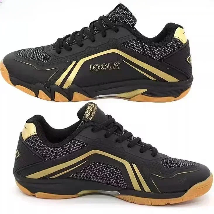 Zapatos de tenis de mesa de entrenamiento para hombre y mujer, zapatillas de tenis cómodas, calzado ligero para bádminton