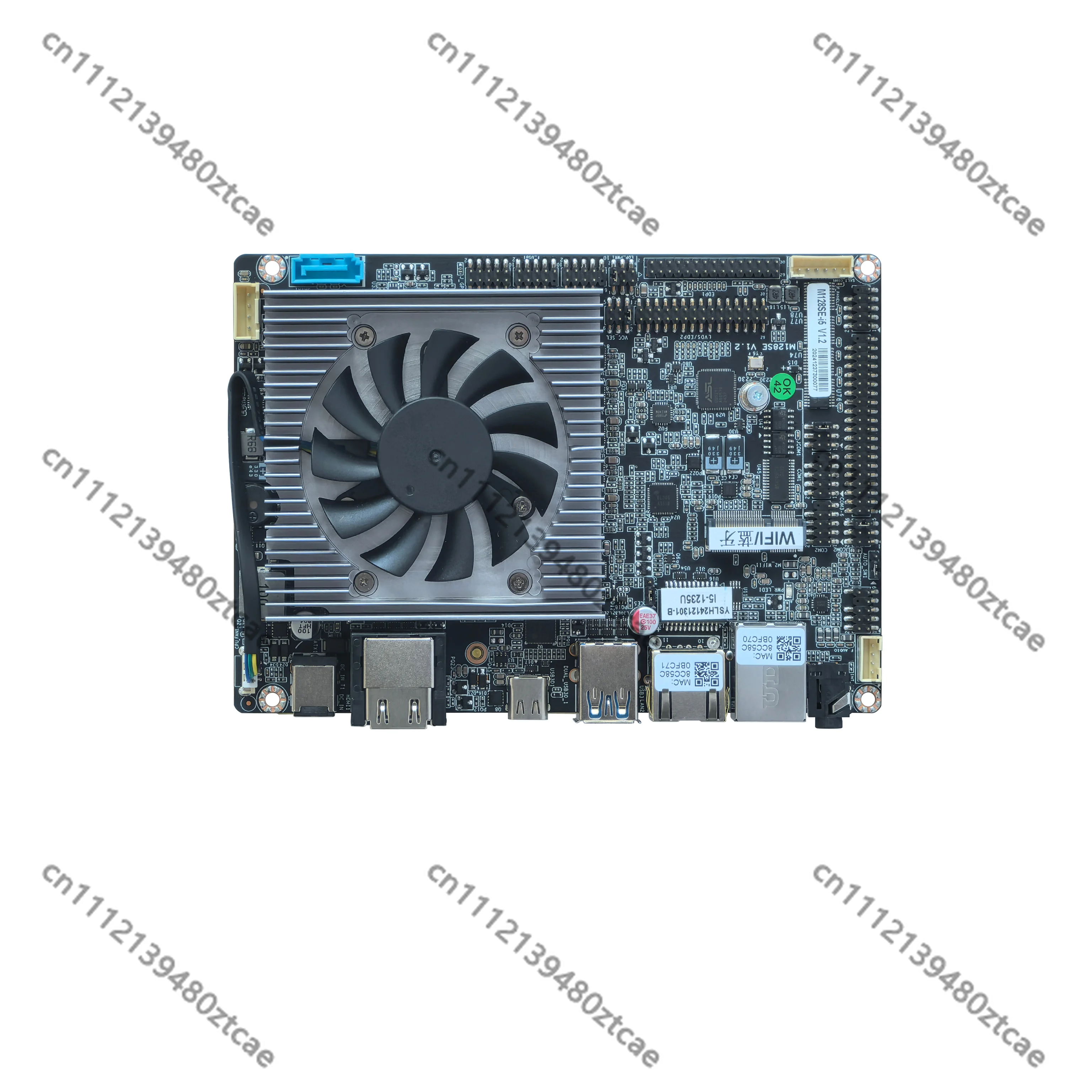 

2026 3.5 Inch Industrial Motherboard 12th Gen Core I3 I5 I7 Type-C Dual HDMI 4K@60Hz 12-24V Wide Voltage