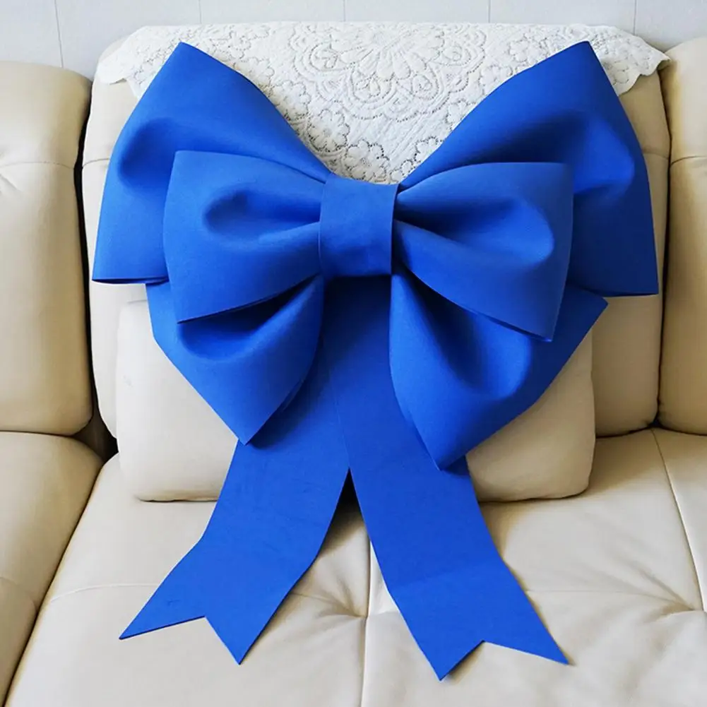 Christmas Big Bow Decoration Wedding Large Bow Ornament for Holiday Tree Wreath Porch Window Door Bows Decor Home Decorations