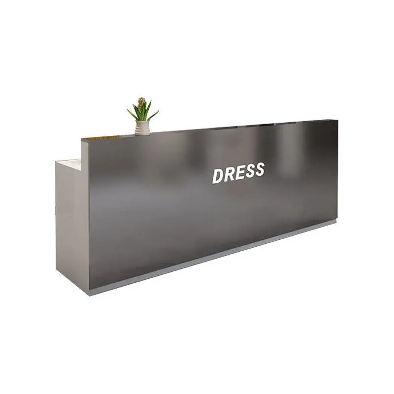 YJQ simple modern paint beauty salon checkout page front desk cosmetic salon high-end reception desk