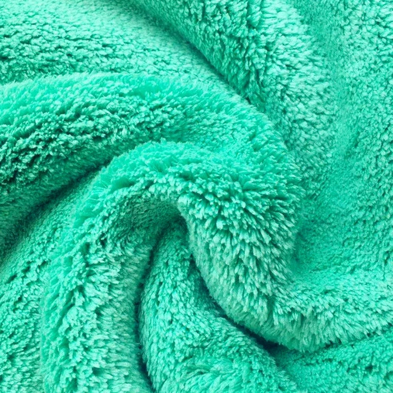 1400GSM Korallen Fleece Deluxe Auto Waschen Mikrofaser Handtuch Plüsch Reinigung Trocknen Tuch Auto Pflege Tuch Detaillierung Polieren – Detail 6