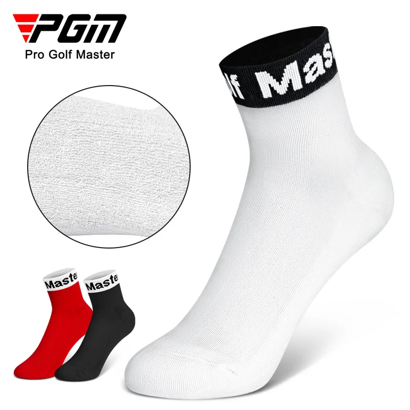 

PGM Golf Women's Socks Thickened Towel Bottom Medium Socks Soft Elastic Sports Socks WZ021