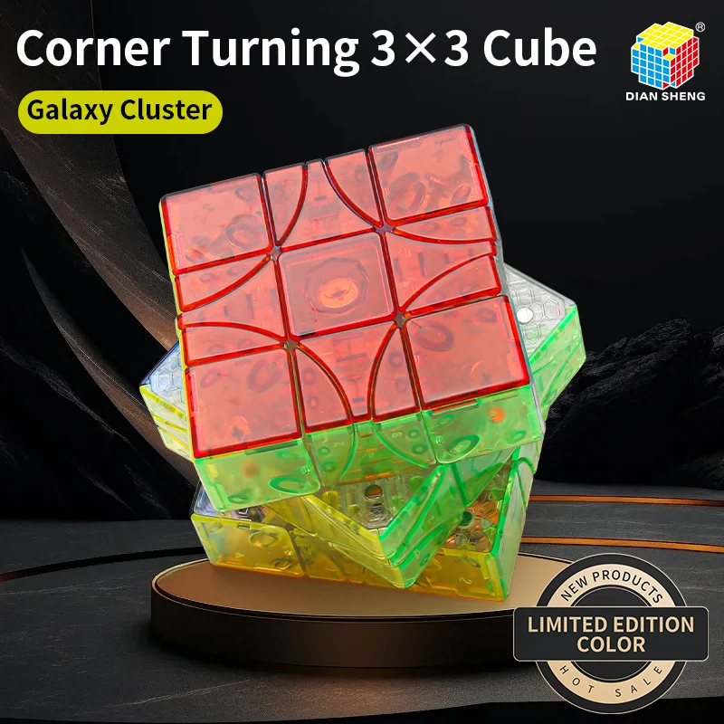 Diansheng 3X3 CUBE Corner Turning 3×3 Cube 3x3 Speed Twisting Competition Special