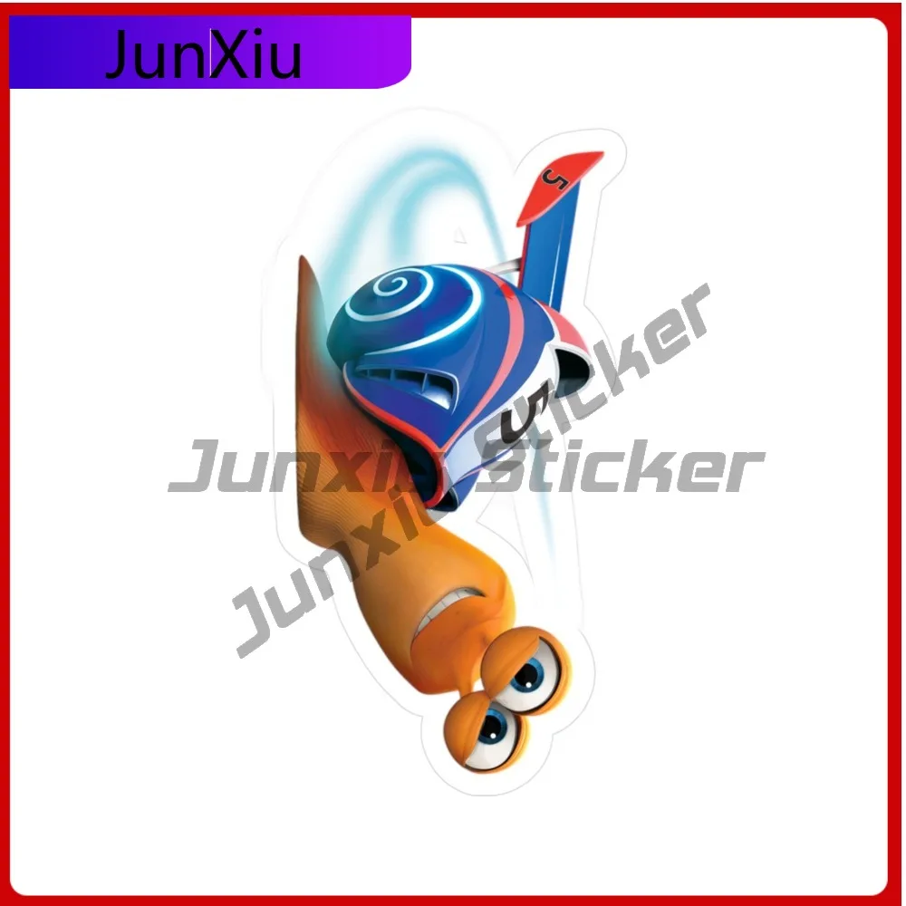 

Мультяшная наклейка-улитка Turbo Trendy Limited: прочная, эстетичная, водонепроницаемая виниловая наклейка для грузовиков, ноутбуков, окон, бамперов, автоэкстерьера, подарок
