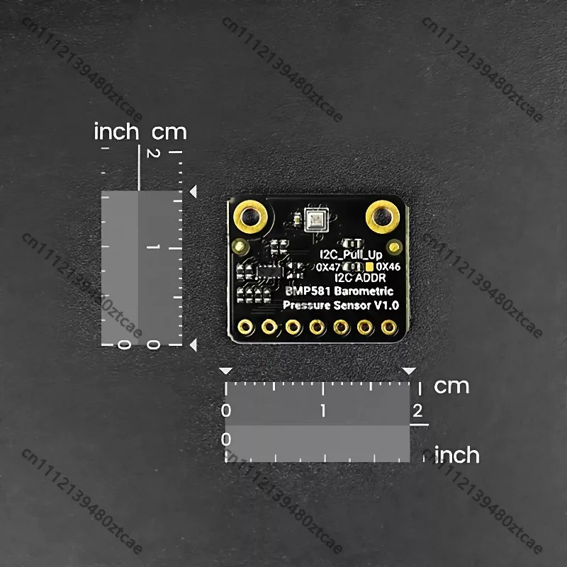 Precision Barometer Temperature Sensor DFRobot Fermion, Ultra-stable Atmospheric Pressure Altitude Measurement Module for